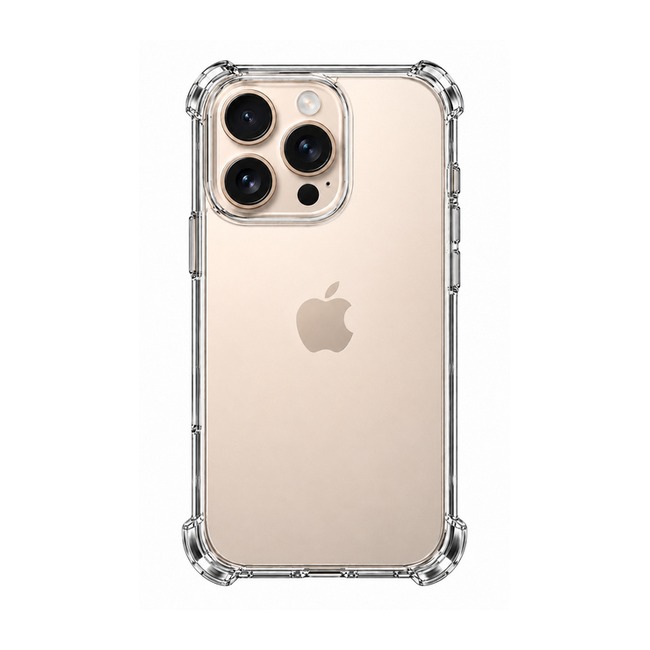 Διάφανη θήκη σιλικόνης για Apple iPhone 16 Pro - διάφανη