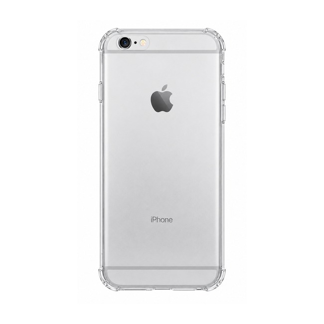 Διάφανη θήκη σιλικόνης για Apple iPhone 6 - διάφανη