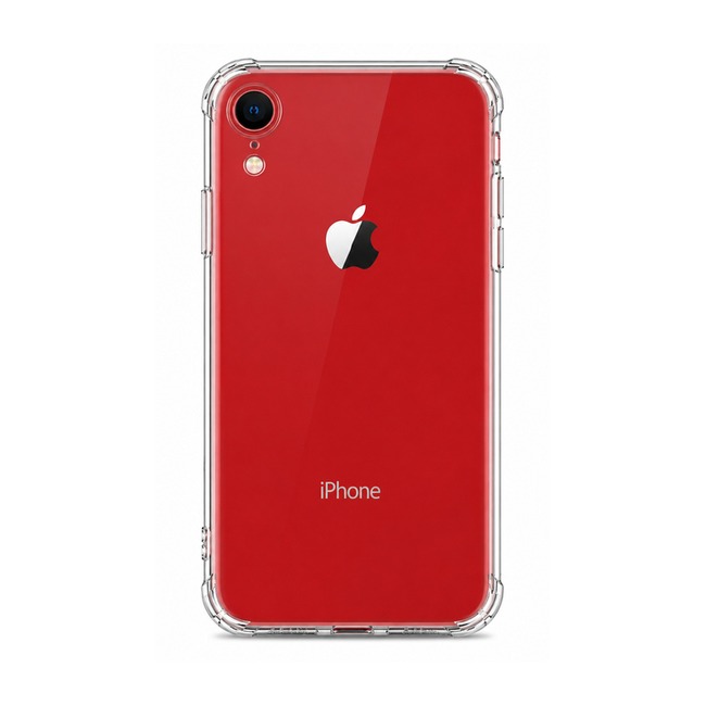 Διάφανη θήκη σιλικόνης για Apple iPhone XR - διάφανη