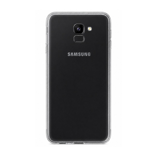 Διάφανη θήκη σιλικόνης για Samsung Galaxy J6 2018 - διάφανη