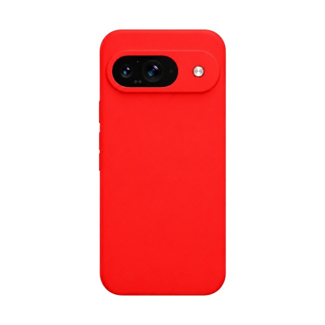 θήκη σιλικόνης (Soft) για Google Pixel 9 - κόκκινη