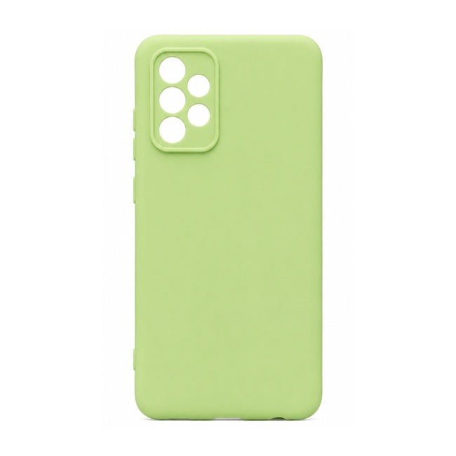 θήκη σιλικόνης (Soft) για Samsung Galaxy A52 - φιστικί