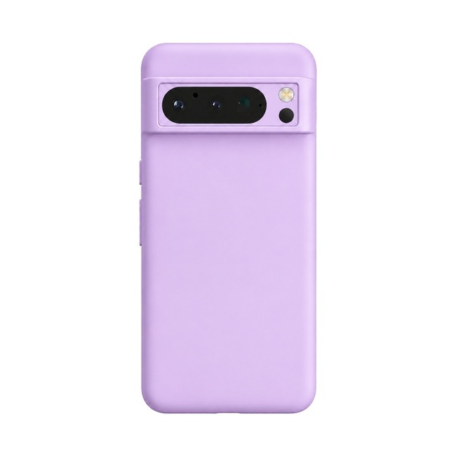 θήκη σιλικόνης (Soft) για Google Pixel 8 Pro - λιλά