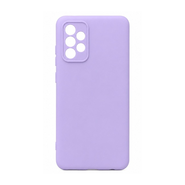 θήκη σιλικόνης (Soft) για Samsung Galaxy A52 - λιλά