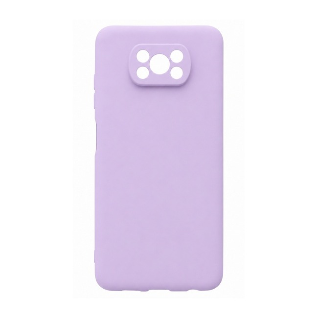 θήκη σιλικόνης (Soft) για Xiaomi Poco X3 - λιλά