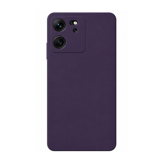 θήκη σιλικόνης (Soft) για Xiaomi 13T - dark purple