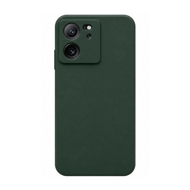 θήκη σιλικόνης (Soft) για Xiaomi 13T Pro - σκούρο πράσινο