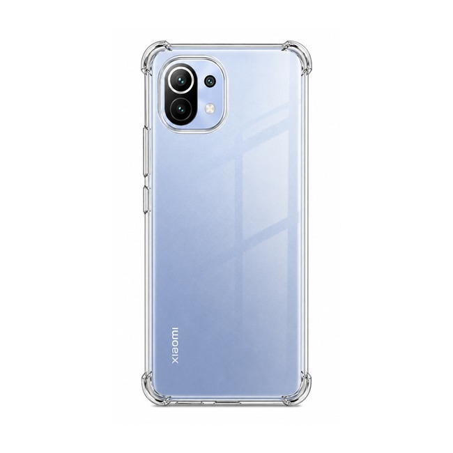 Διάφανη θήκη σιλικόνης για Xiaomi Mi 11 Lite 5G - διάφανη
