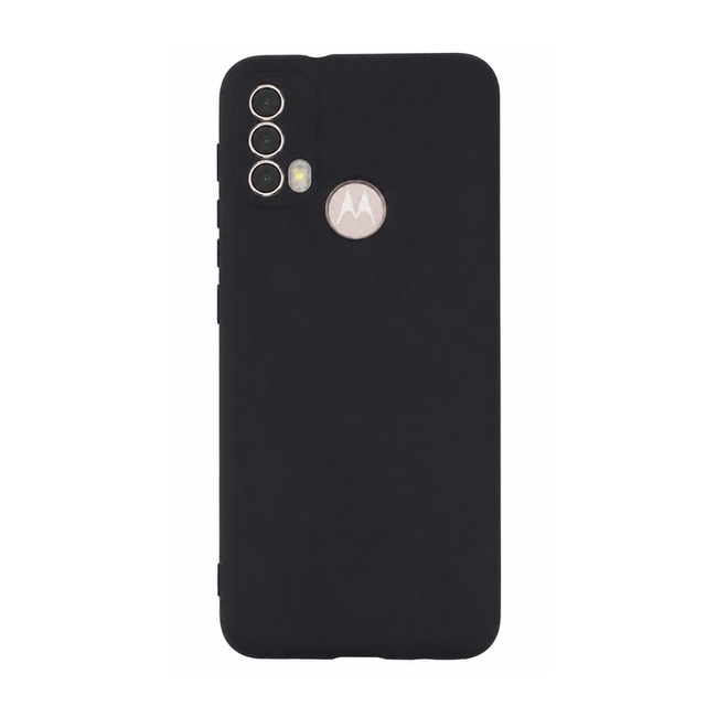 θήκη σιλικόνης (Soft) για Motorola Moto E40 - μαύρη