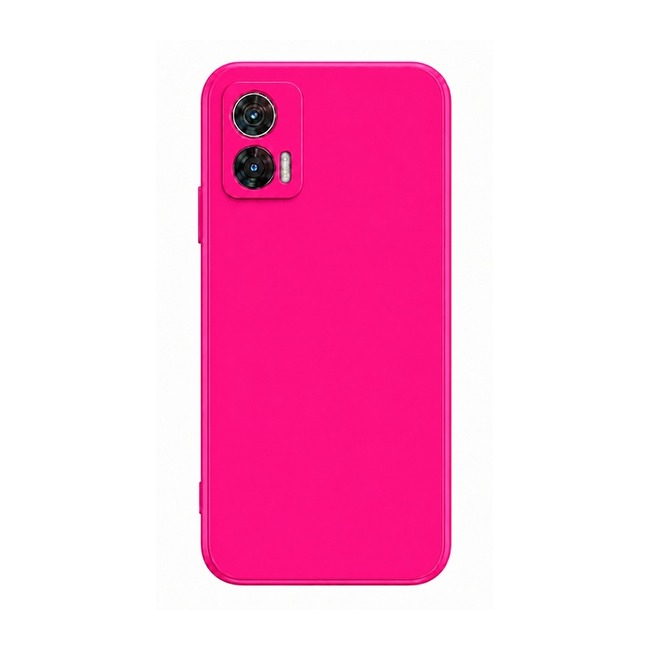 θήκη σιλικόνης (Soft) για Motorola Moto Edge 30 Neo - φούξια