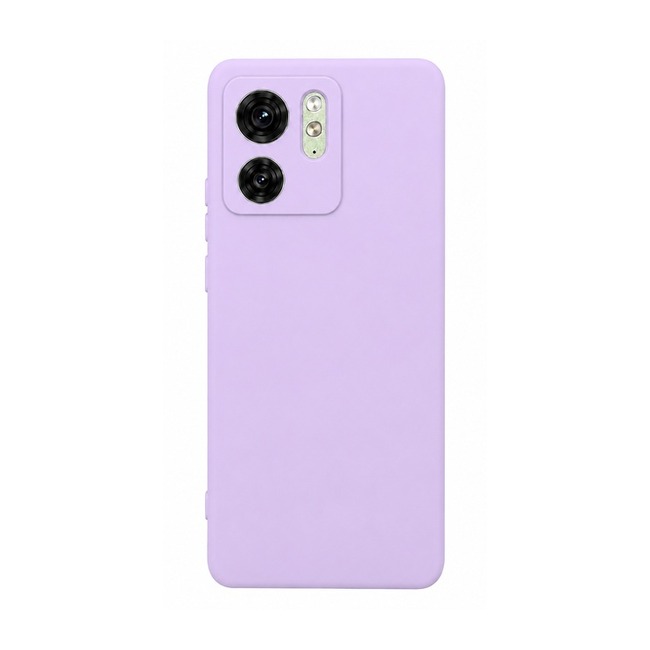 θήκη σιλικόνης (Soft) για Motorola Moto Edge 40 - λιλά