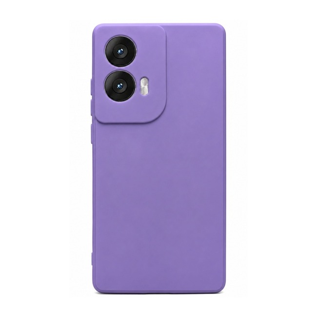 θήκη σιλικόνης (Soft) για Motorola Moto Edge 50 Fusion - λιλά