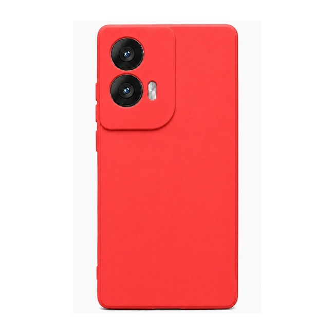 θήκη σιλικόνης (Soft) για Motorola Moto Edge 50 Fusion - κόκκινη