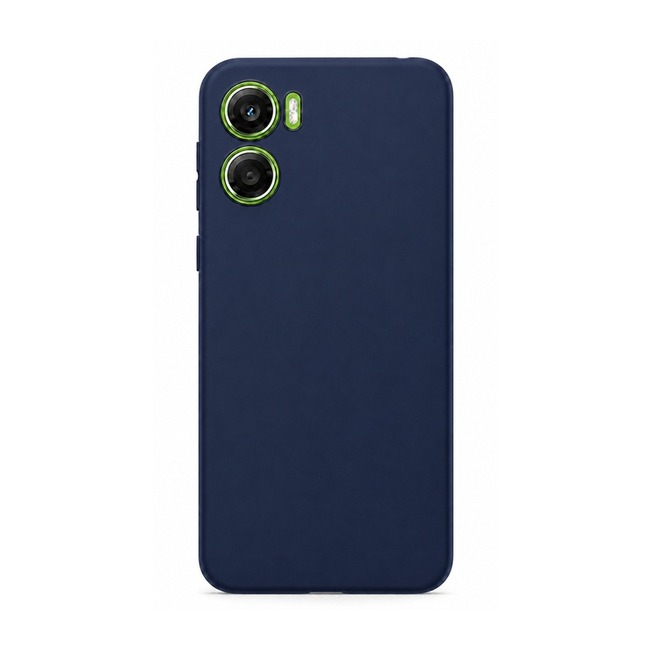 θήκη σιλικόνης (Soft) για Motorola Moto G06 - μπλε ναυτικό