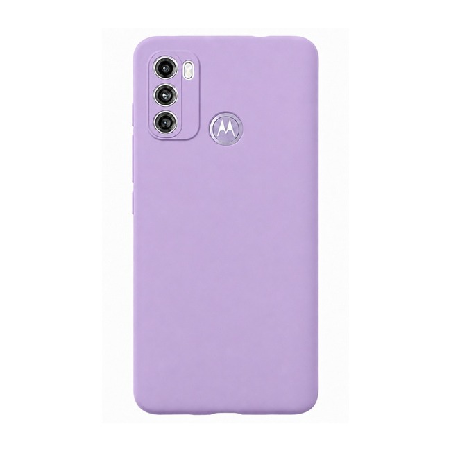 θήκη σιλικόνης (Soft) για Motorola Moto G60 - λιλά