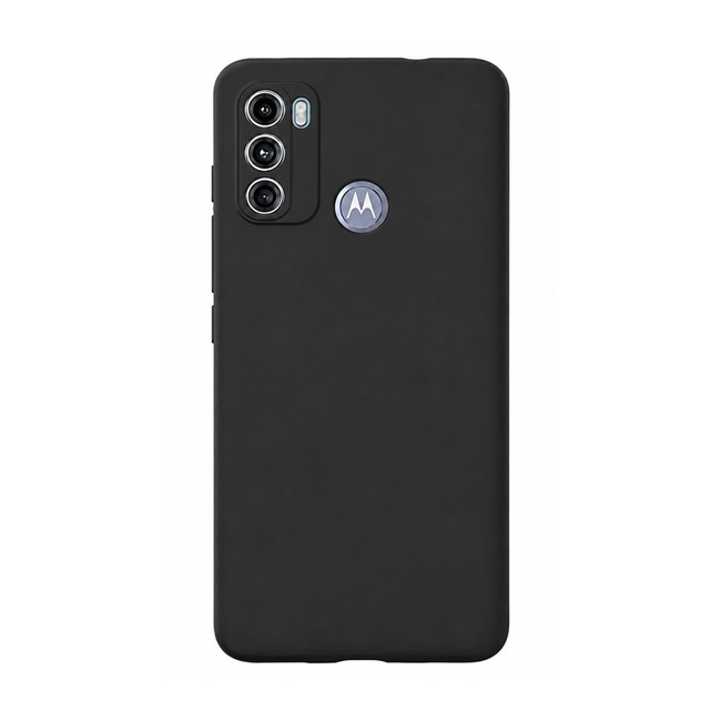 θήκη σιλικόνης (Soft) για Motorola Moto G60 - μαύρη