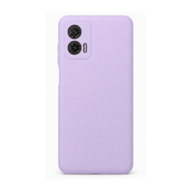 θήκη σιλικόνης (Soft) για Motorola Moto G73 - λιλά