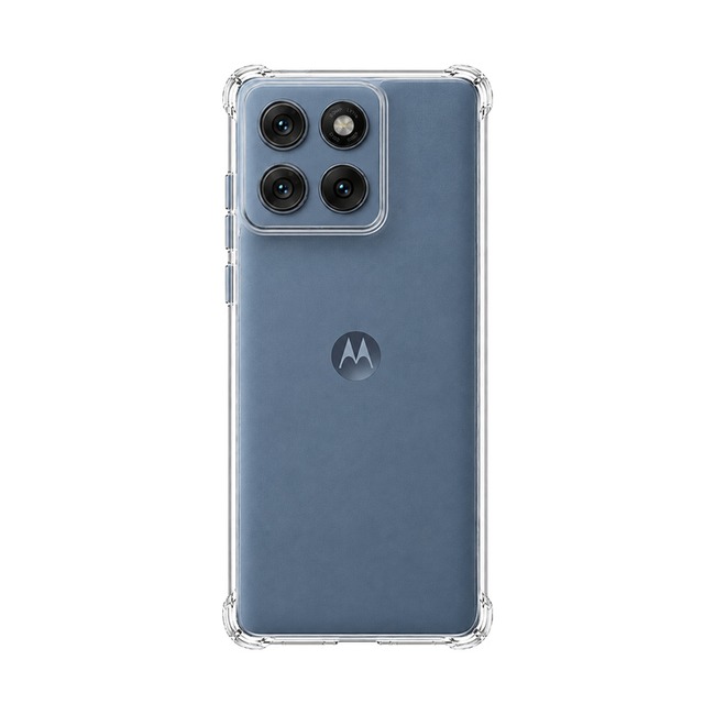 Διάφανη θήκη σιλικόνης για Motorola Moto Edge 60 Fusion 5G - διάφανη