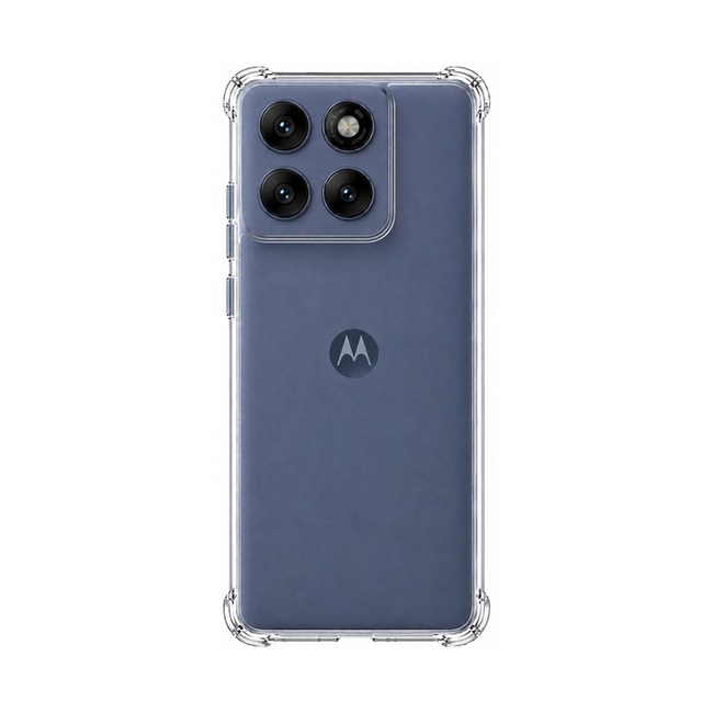 Διάφανη θήκη σιλικόνης για Motorola Moto Edge 60 Pro - διάφανη