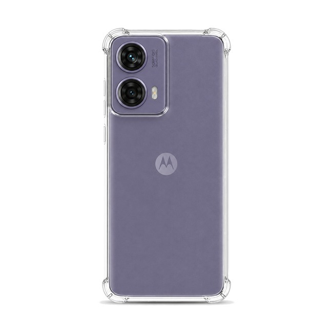 Διάφανη θήκη σιλικόνης για Motorola Moto G85 5G - διάφανη