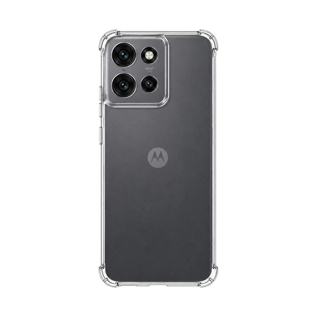 Διάφανη θήκη σιλικόνης για Motorola Moto G86 5G - διάφανη