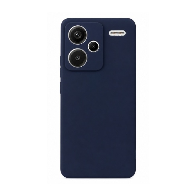 θήκη σιλικόνης (Soft) για Xiaomi Redmi Note 13 Pro+ - μπλε ναυτικό