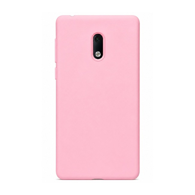 Θήκη σιλικόνης για Nokia 3 - ροζ