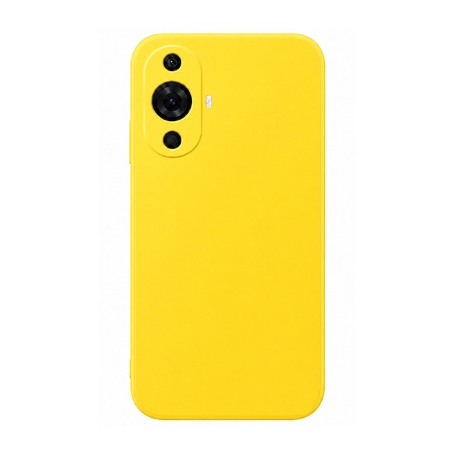 θήκη σιλικόνης (Soft) για Huawei Nova 11 - κίτρινη