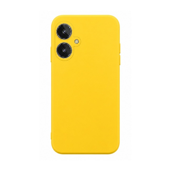 θήκη σιλικόνης (Soft) για Huawei Nova 11i - κίτρινη