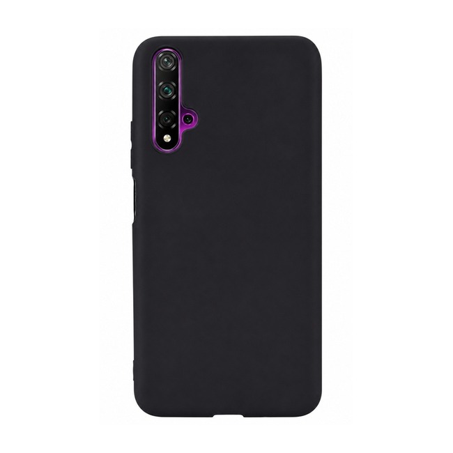 θήκη σιλικόνης (Soft) για Huawei Nova 5T - μαύρη