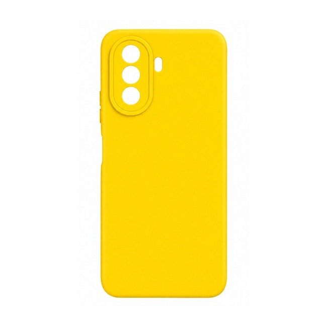 θήκη σιλικόνης (Soft) για Huawei Nova Y70 - κίτρινη
