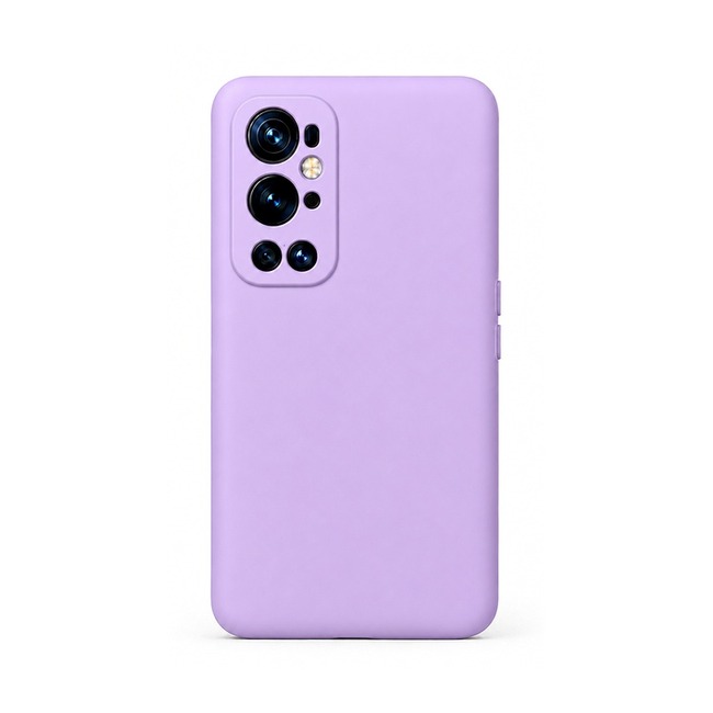θήκη σιλικόνης (Soft) για OnePlus 9 Pro - λιλά