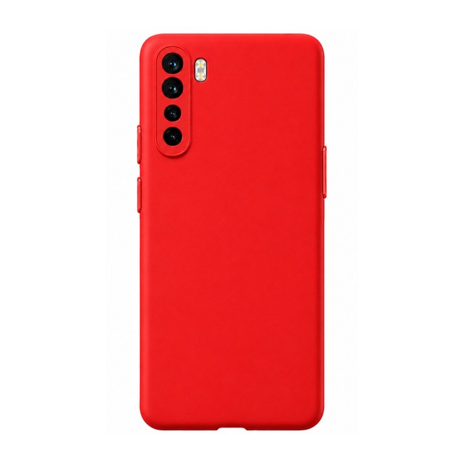 θήκη σιλικόνης (Soft) για OnePlus Nord 5G - κόκκινη