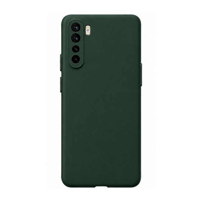 θήκη σιλικόνης (Soft) για OnePlus Nord 5G - σκούρο πράσινο
