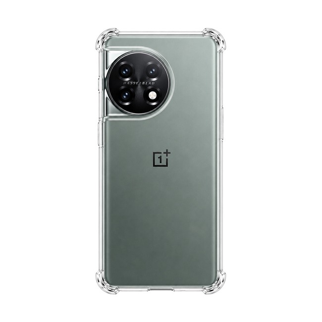 Διάφανη θήκη σιλικόνης για OnePlus 11 - διάφανη