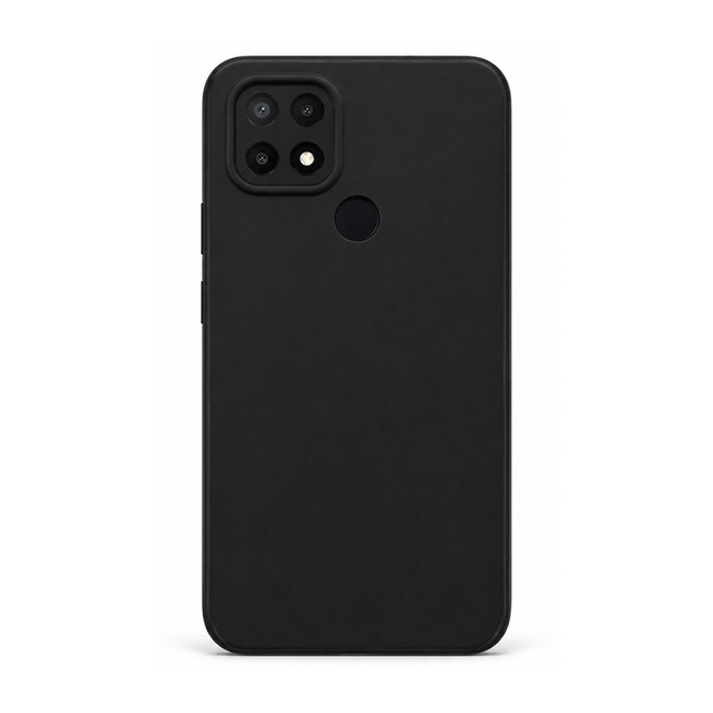 θήκη σιλικόνης (Soft) για Oppo A15 - μαύρη