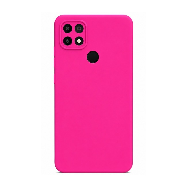 θήκη σιλικόνης (Soft) για Oppo A15 - φούξια
