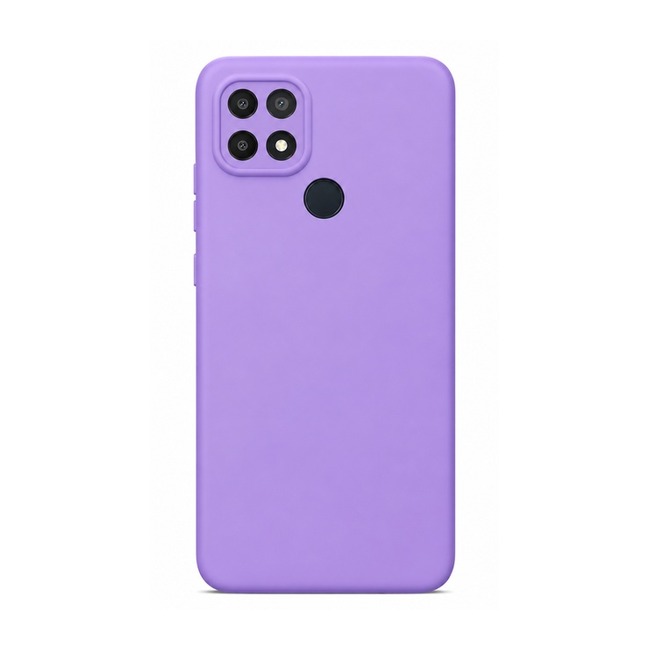 θήκη σιλικόνης (Soft) για Oppo A15 - λιλά