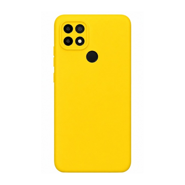 θήκη σιλικόνης (Soft) για Oppo A15 - κίτρινη