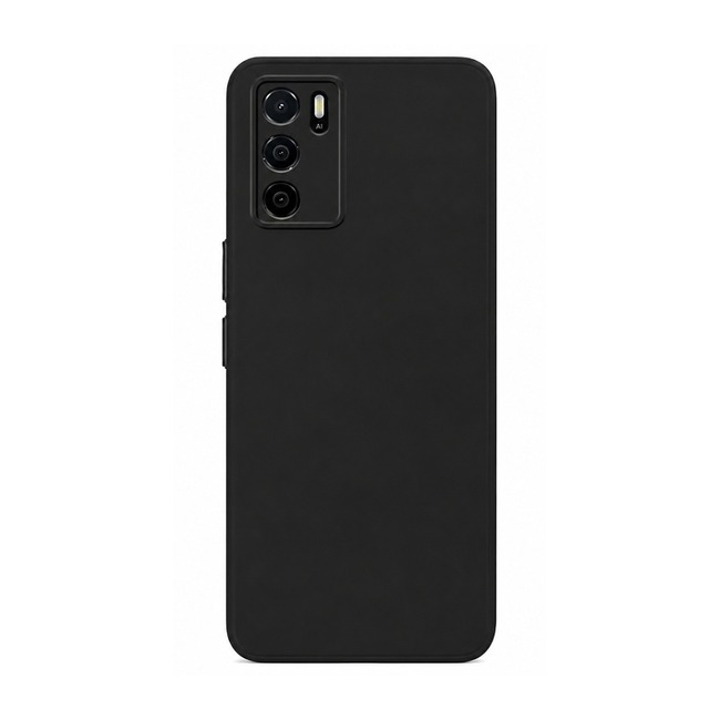 θήκη σιλικόνης (Soft) για Oppo A16 - μαύρη