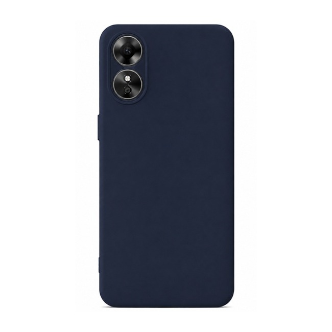 θήκη σιλικόνης (Soft) για Oppo A17 - μπλε ναυτικό