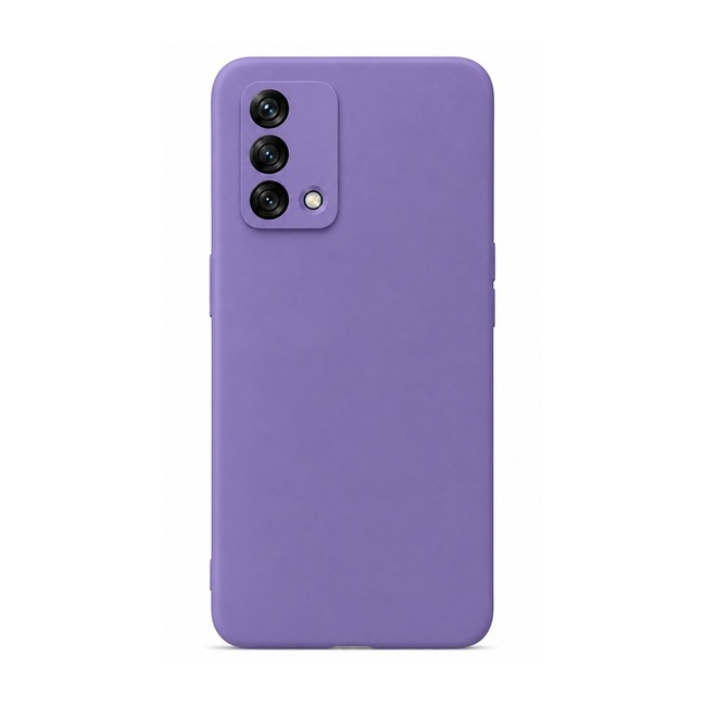 θήκη σιλικόνης (Soft) για Oppo A74 5G - λιλά