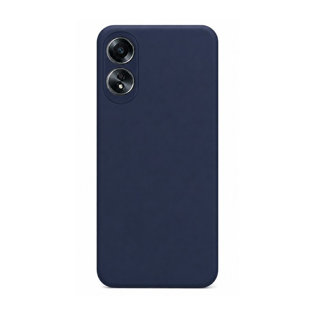 θήκη σιλικόνης (Soft) για Oppo A78 - μπλε ναυτικό
