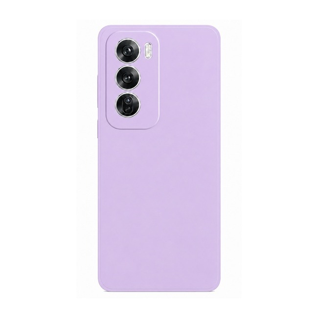 θήκη σιλικόνης (Soft) για Oppo RENO 12 Pro - λιλά
