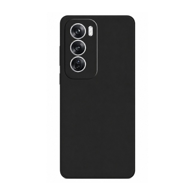 θήκη σιλικόνης (Soft) για Oppo RENO 12 5G - μαύρη