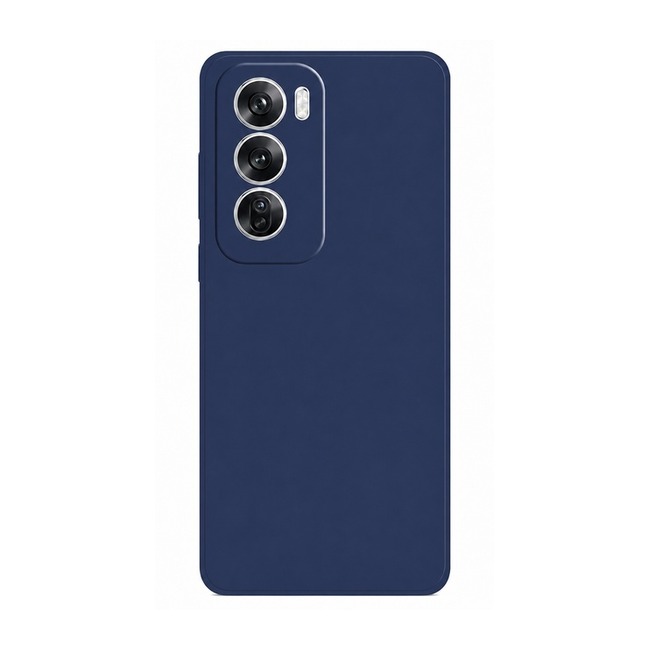 θήκη σιλικόνης (Soft) για Oppo RENO 12 Pro - μπλε ναυτικό