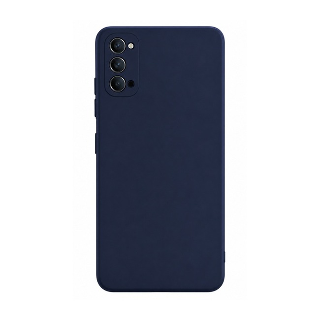θήκη σιλικόνης (Soft) για Oppo RENO 4 5G - μπλε ναυτικό