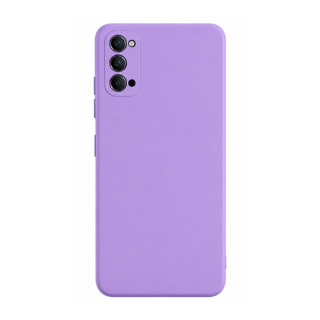 θήκη σιλικόνης (Soft) για Oppo RENO 4 5G - λιλά