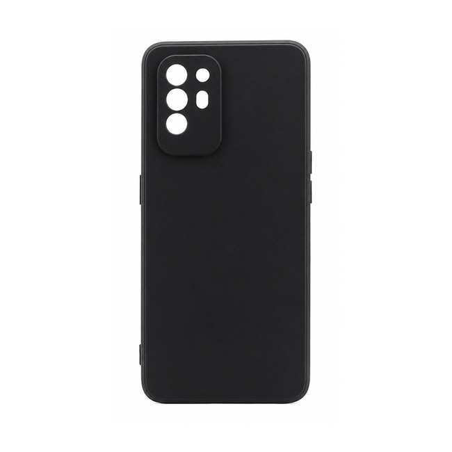 θήκη σιλικόνης (Soft) για Oppo RENO 5 Z - μαύρη