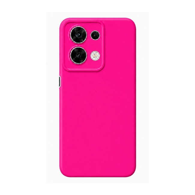 θήκη σιλικόνης (Soft) για Oppo RENO 8 5G - φούξια